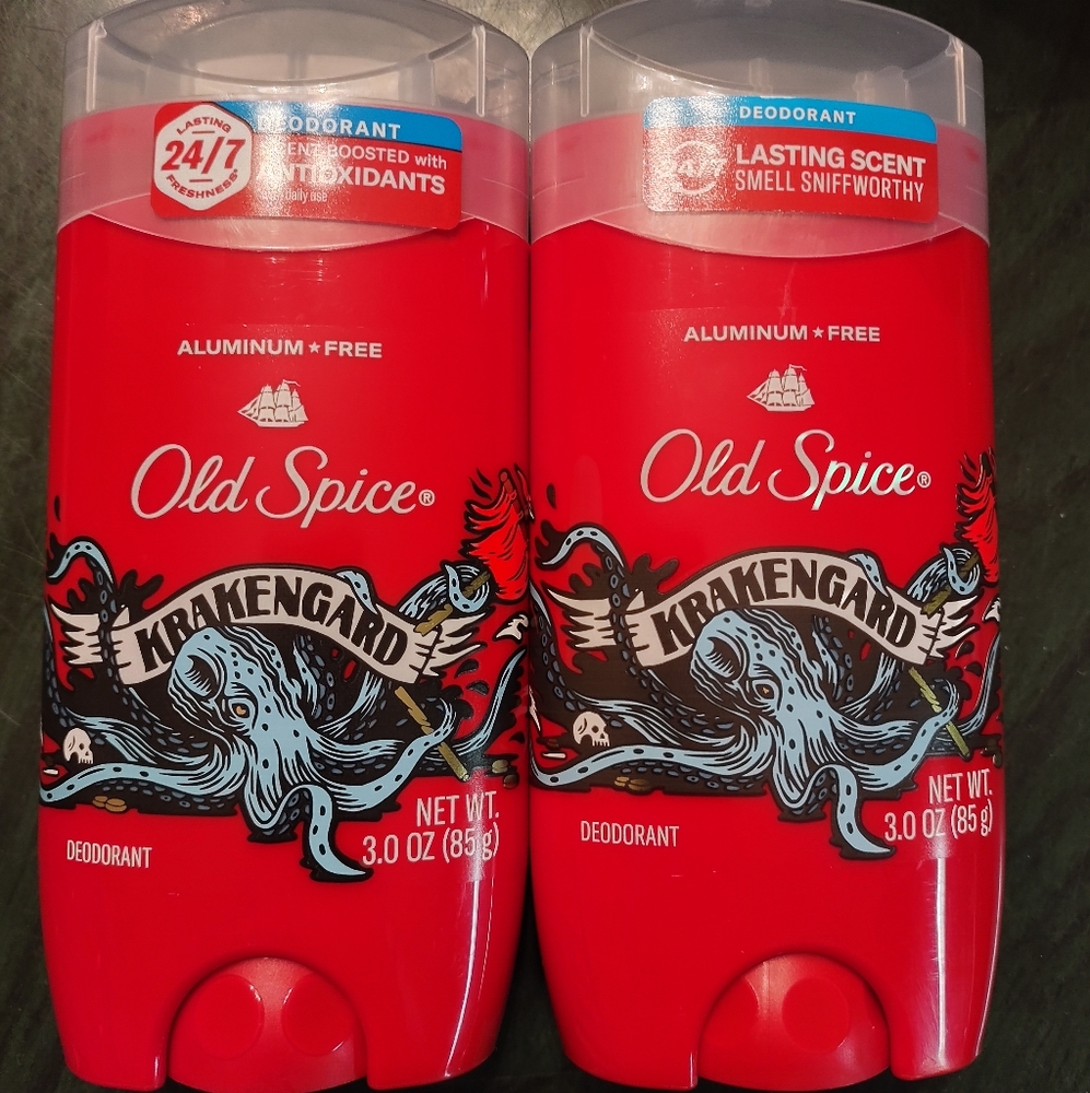 Old Spice Krakenguard Blue Gel Deoderant